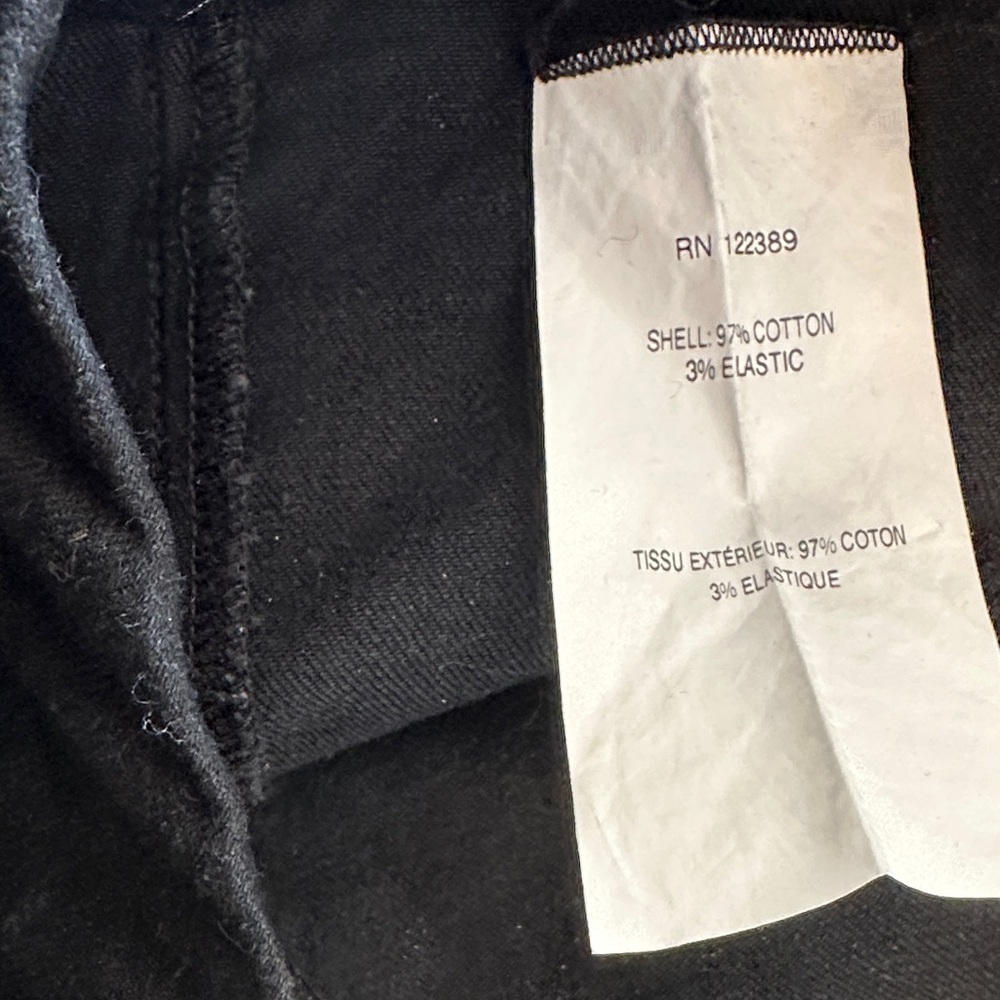 The Row Black Cropped Bootcut Pants SZ XS - Picture 7 of 7